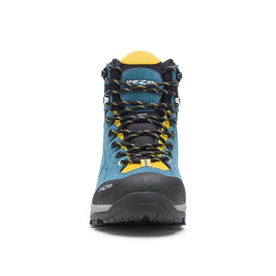 Trezeta Drift WP Blue/Yellow – Comfortable Hiking Boot with Water Stopper & Vibram Inverness 2