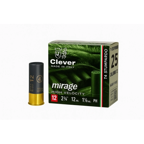 Shotgun Shells Clever Mirage T2 Standard Game 34 gr