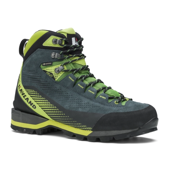 Kayland Grand Tour GTX Grey Lime – Hiking Boot with Gore‑Tex & Vibram Sole
