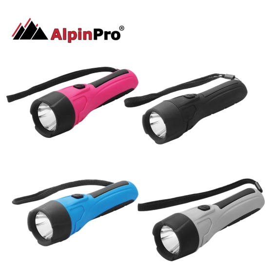 Αδιάβροχος Φακός Χειρός LED – Πλαστικός, Ανθεκτικός, 60 Lumens, 10h Αυτονομία