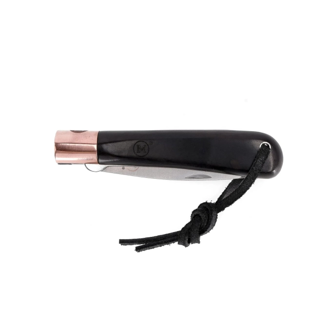 Main Cooper Line Ebony Wood – 80mm Pocket Knife with Ebony Handle