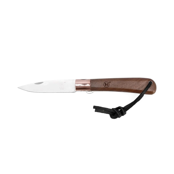 Main Cooper Line Walnut Wood – 80mm Pocket Knife with Walnut Handle