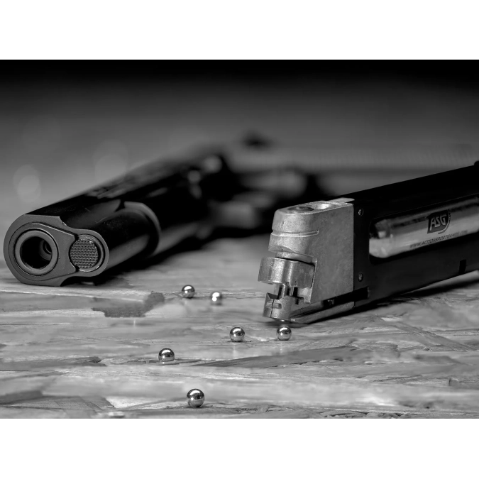Airgun ASG 1911 US-C MS BLK 4.5 mm