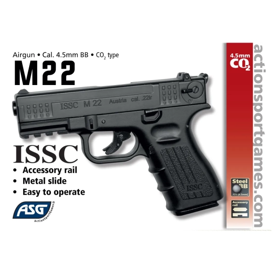Αεροβόλο ASG ISSC M22, 4.5mm, GBB, SL, MS 2