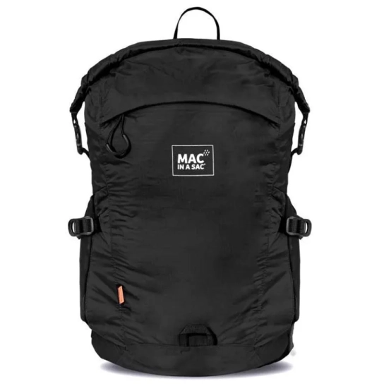 Mac In A Sac Travelite Backpack Black – Waterproof, Breathable, Ripstop, 20L