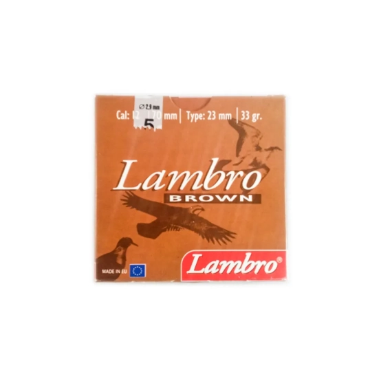 Shotgun Shells Lambro Brown 33 gr.