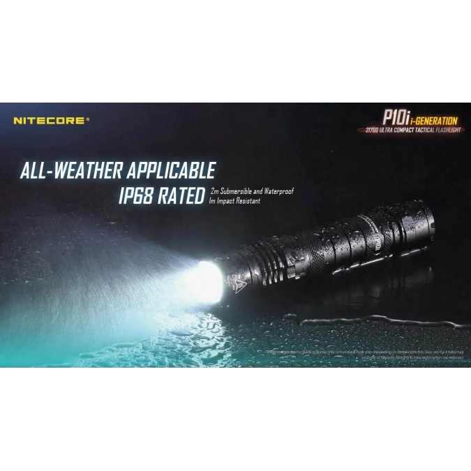 Nitecore P10i – Επιχειρησιακός Φακός LED | 1800 lm