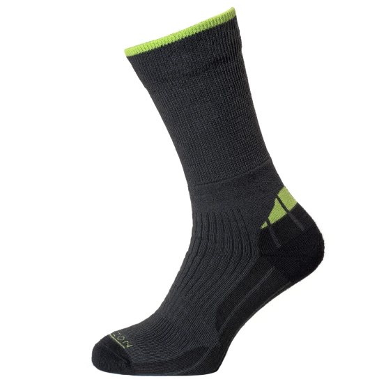 Socks Coolmax Hiker Horizon Charcoal Marl/ Apple