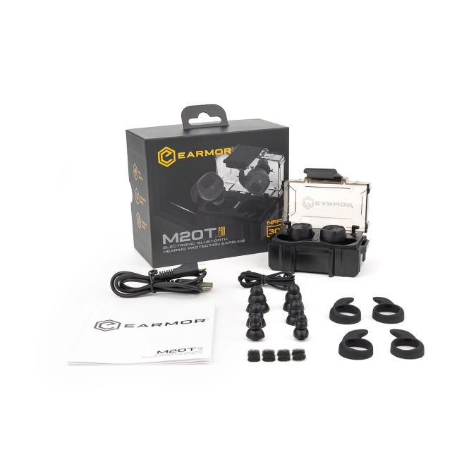 Ωτοασπίδες Ηλεκτρονικές Earmor M20T Pro-BK Bluetooth