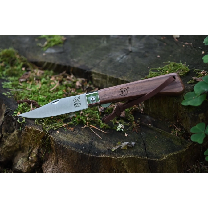 Pocket Knife Main Workers line Walnut Wood 80mm