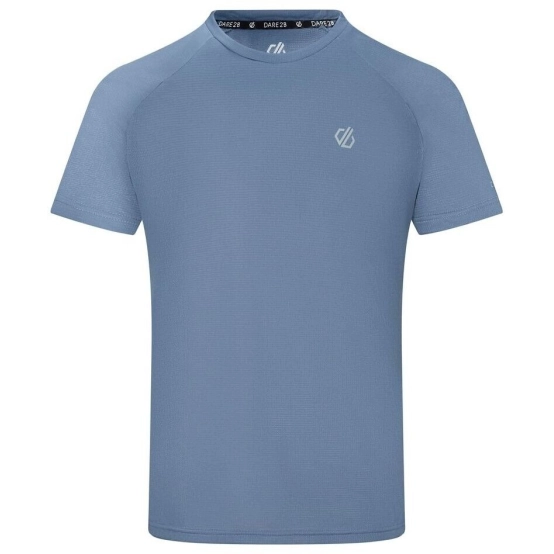 Men’s T‑Shirt Dare2b Accelerate Tee Mercury – Q‑Wic, Quick‑Dry