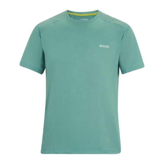 Regatta Men’s Virda T‑Shirt Arctic Blue – Quick‑Dry