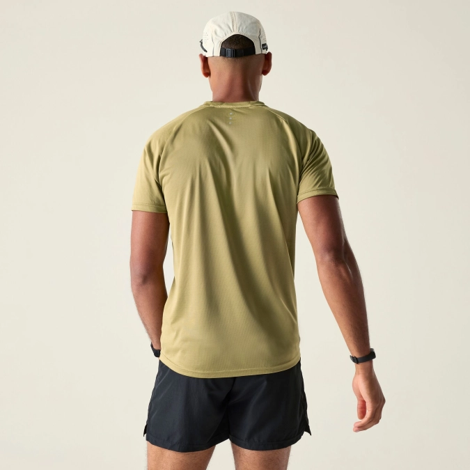 Dare2b Men’s Accelerate Tee Boa – Q‑Wic Quick‑Dry