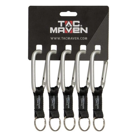 TAC MAVEN Carabiner 8mm – Lightweight Aluminum Utility Clip