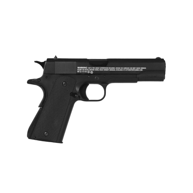 Αεροβόλο ASG 1911 US-C MS BLK 4.5 mm