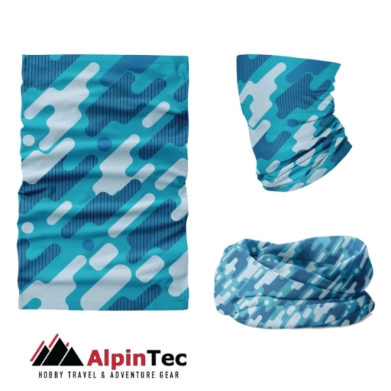 Polymorphic Neck Scarf AlpinTec Coolmax UV Cielo 2