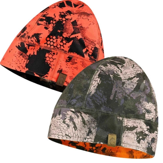 Damaran Chameleon Reversible Hunting Beanie – Windblock & Teflon™ Technical Fleece