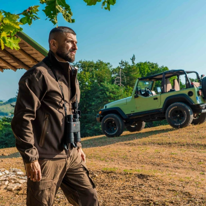 Chameleon FEAE Brown  – Technical Silent Hunting Softshell with Teflon™ DWR