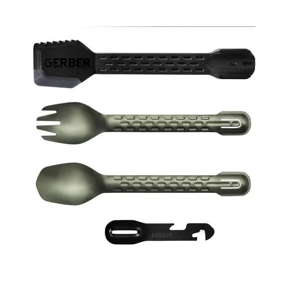Gerber ComplEAT – 4‑in‑1 Camping Utensil & Multi‑Tool Set