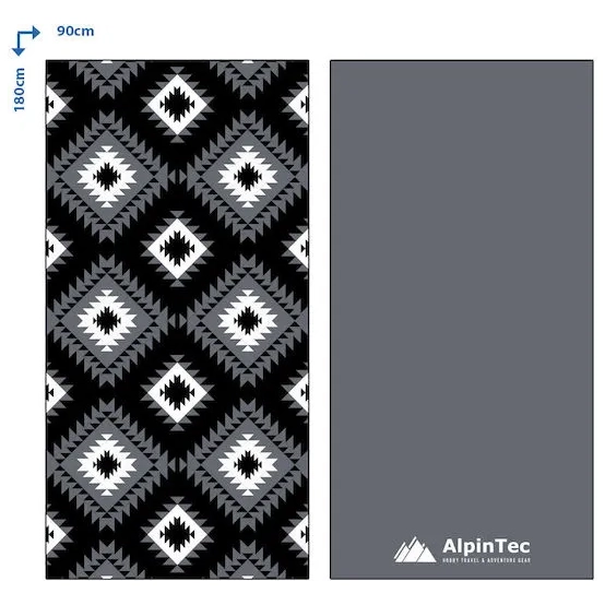 AlpinTec DryFast Print – Africa B | Πετσέτα Microfiber 90 × 180 cm