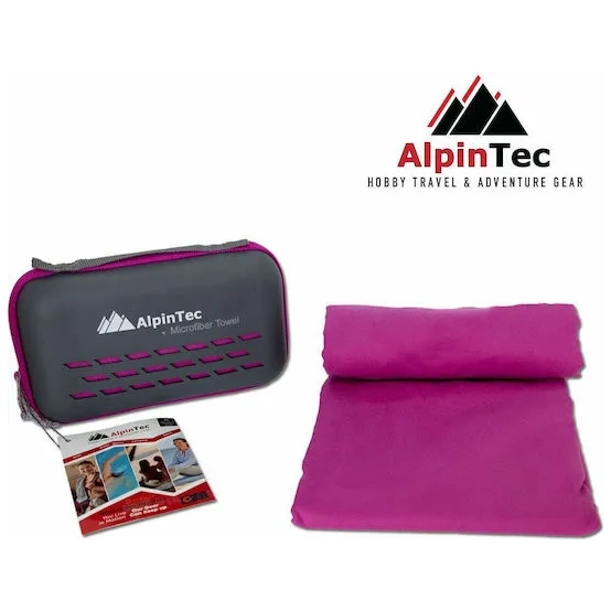 AlpinTec Drysoft Antibacterial – Microfiber Towel 70 × 140 cm