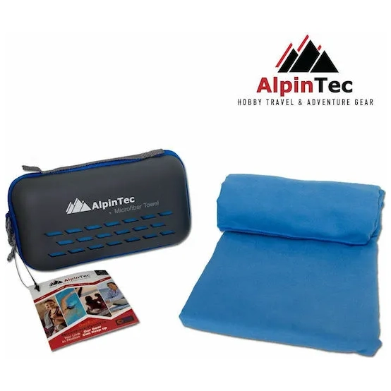 AlpinTec Drysoft Antibacterial – Microfiber Towel 70 × 140 cm