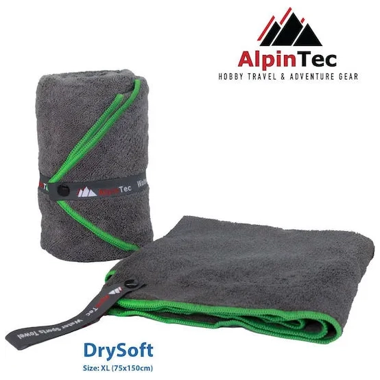 AlpinTec Drysoft XL – Microfiber Towel 75 × 150 cm