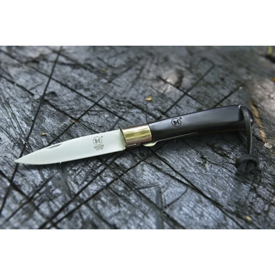 Main Cooper Line Ebony Wood – 80mm Pocket Knife with Ebony Handle 2