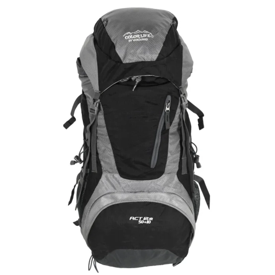 Colorlife Mountain – Black | Mountaineering Backpack | 60 L