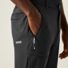 Regatta Men’s Highton II Walking Trousers Ash – Waterproof, UPF 40+