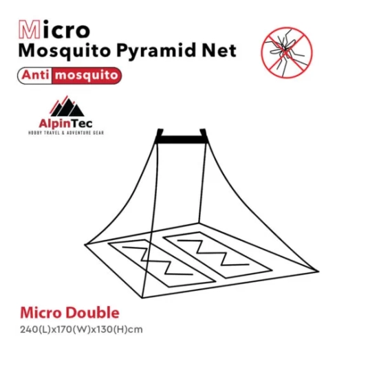 AlpinTec Double Mosquito Net – 256 Mesh 2