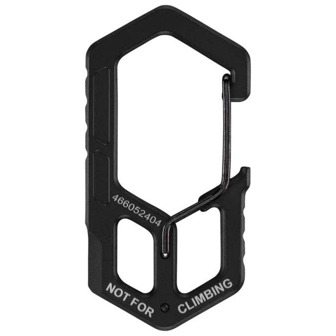 Gerber Black – 3‑Function Carabiner Multi‑Tool with Cutter & Bottle Opener