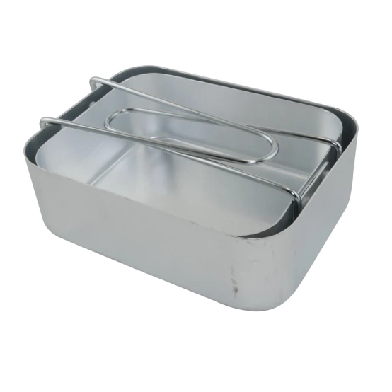 Double Aluminum Mess Kit – Lightweight & Durable for Camping 2