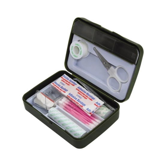 Compass First Aid Kit – Essential Supplies in Durable Plastic Case