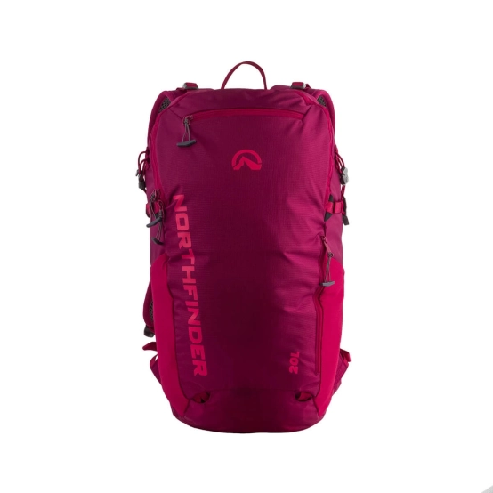 Northfinder Annapurna 2 Cherry – 20L Lightweight Ripstop Hiking Backpack with Rain Cover 2