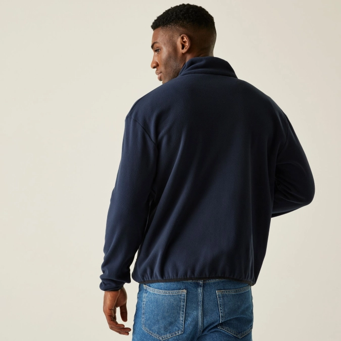 Men's Jacket Fleece Regatta Frankie Full Zip Navy