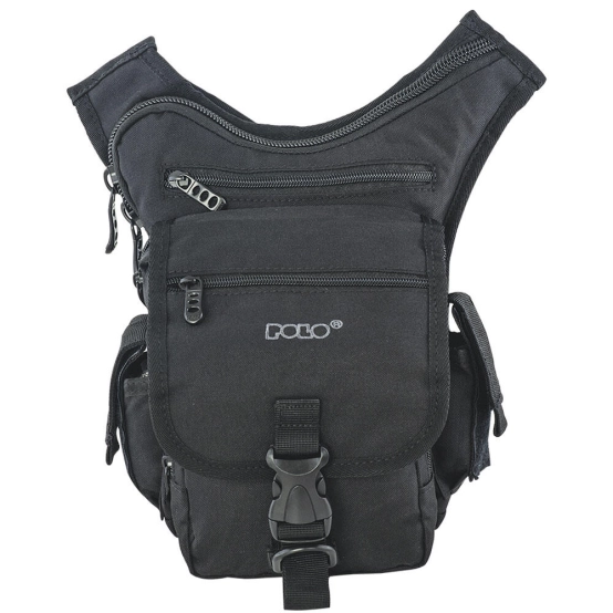 Shoulder Gun Bag Polo Black