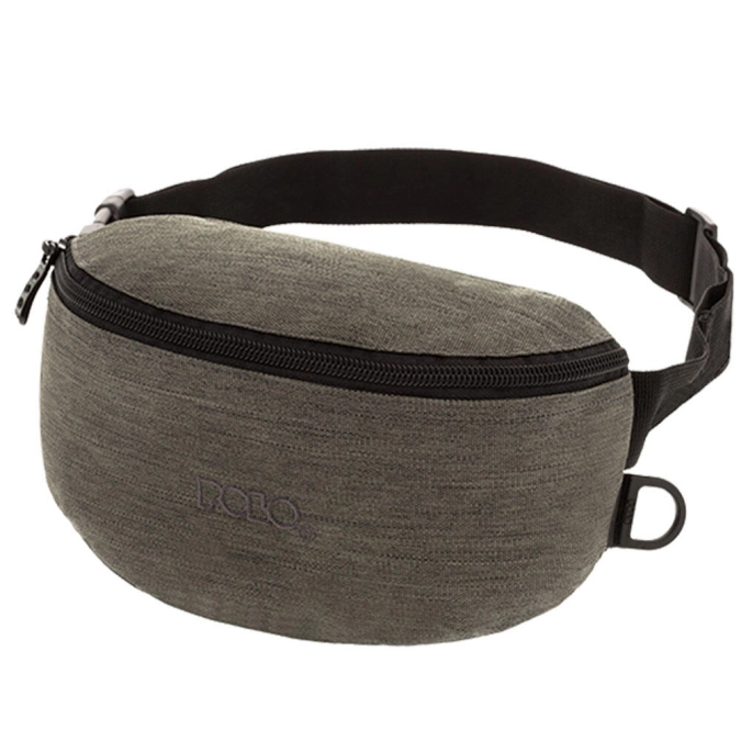 Waist Bag Colour Simple Polo Charcoal