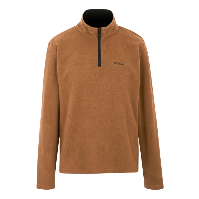 Men's Lightweight Fleece Half Zip Regatta Thompson Brown