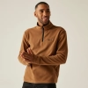 Men's Lightweight Fleece Half Zip Regatta Thompson Brown