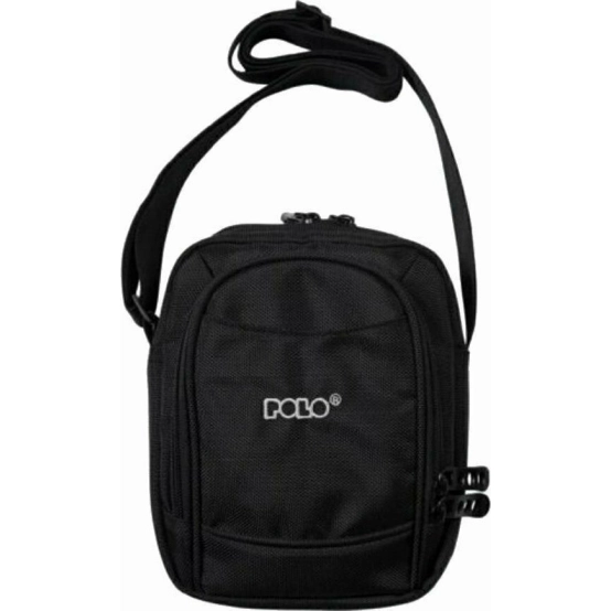 Vertical Polo Shoulder Bag S Black 2
