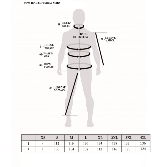 Softshell Konustex Iram Black