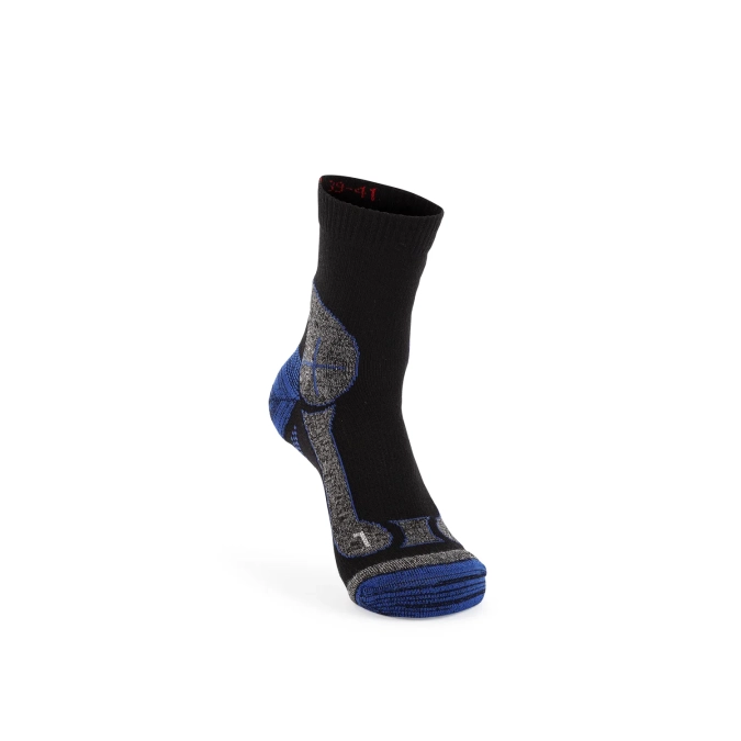 Socks Hanwag Hike Merino Black/Royal Blue