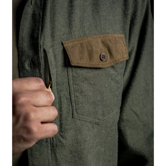 Shirt Chameleon Feae Flannel Olive 2
