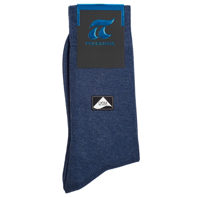 208 Cotton with Elastic Knit Sock Pournara