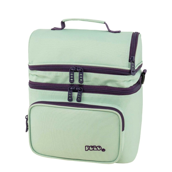Polo Double Cooler – Ισοθερμική Τσάντα Ψυγείο Μέντα/Μελιτζανί