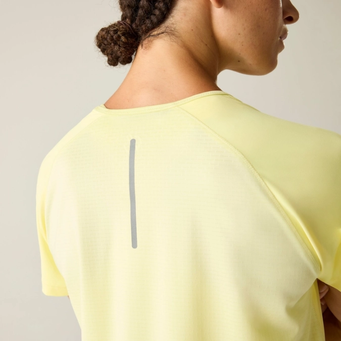 Women’s T‑Shirt Dare2b Chasell Tee Wax Yellow – UPF50+