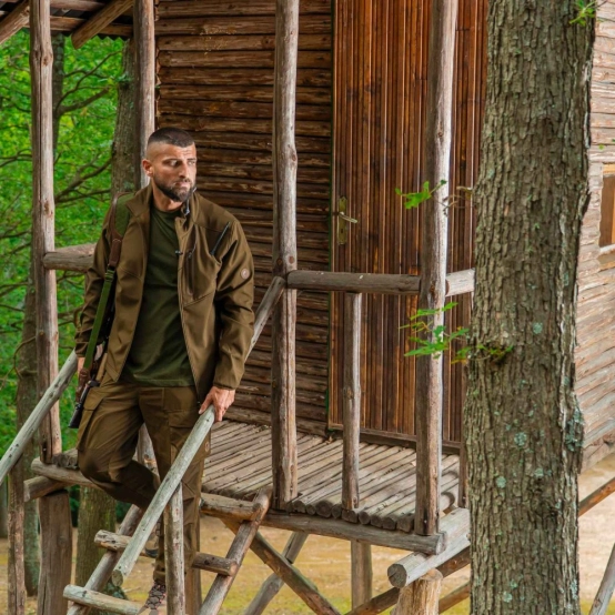 Chameleon FEAE Olive  – Ανδρικό Κυνηγετικό Softshell με Teflon™ DWR 2